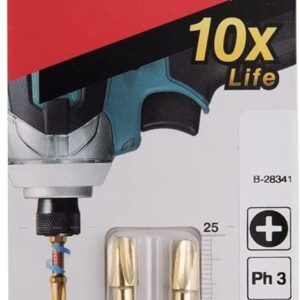 KOŃCÓWKA WKRĘT. UDAROWA PH3 - 25MM IG (2szt) MAKITA