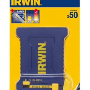 OSTRZA TRAPEZOWE (50szt.) Bi-Metal BEZPIECZNE IRWIN